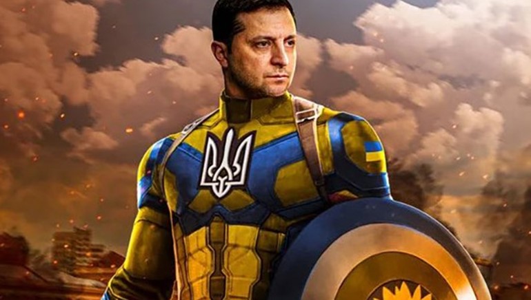 Ο κωμικός Zelensky